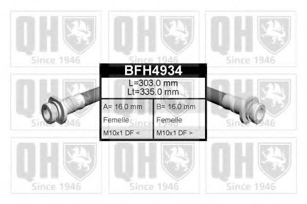 Тормозной шланг QUINTON HAZELL BFH4934