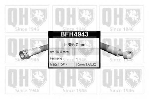 QUINTON HAZELL BFH4943 Тормозной шланг