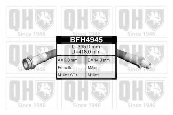 Гальмівний шланг QUINTON HAZELL BFH4945