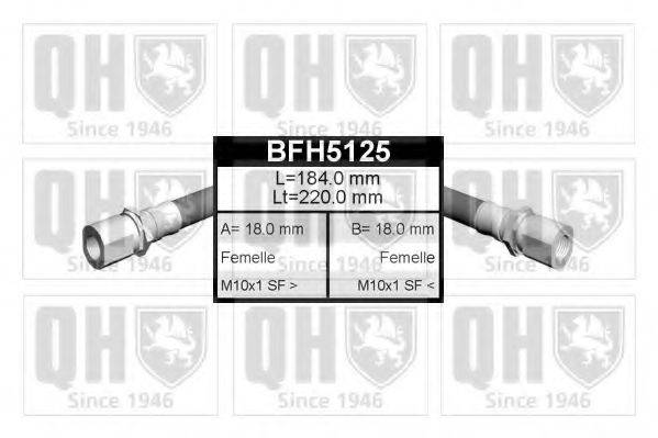 QUINTON HAZELL BFH5125 Тормозной шланг