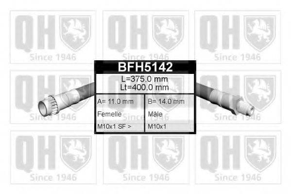 QUINTON HAZELL BFH5142 Тормозной шланг