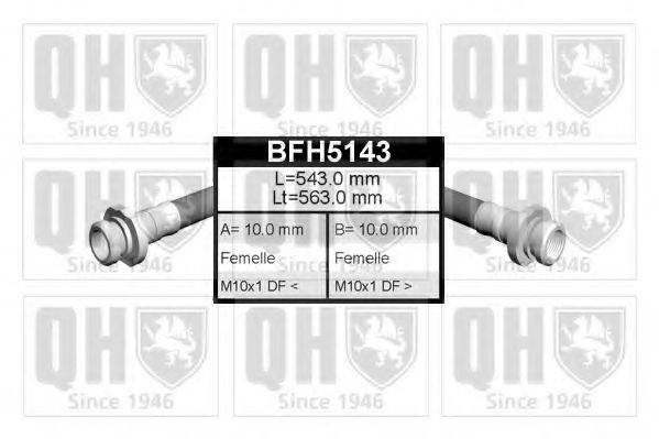 QUINTON HAZELL BFH5143 Тормозной шланг