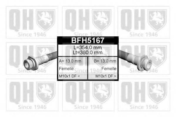 QUINTON HAZELL BFH5167 Тормозной шланг