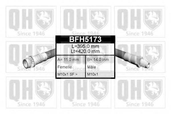 QUINTON HAZELL BFH5173 Тормозной шланг