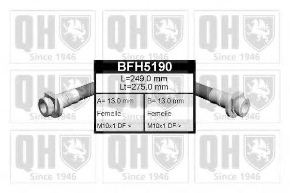 QUINTON HAZELL BFH5190 Тормозной шланг