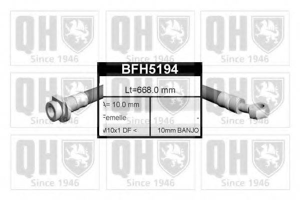 Тормозной шланг QUINTON HAZELL BFH5194