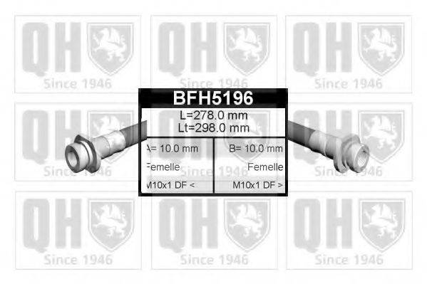 QUINTON HAZELL BFH5196 Тормозной шланг
