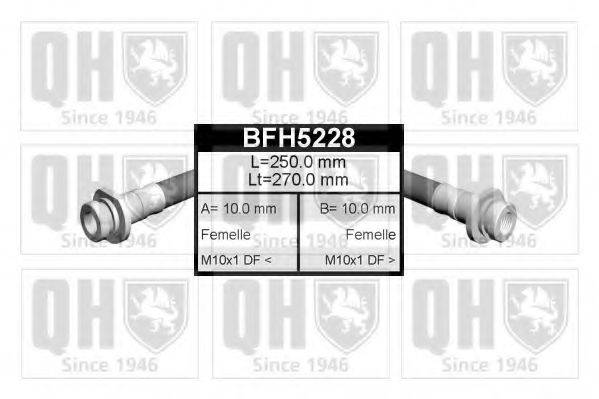 QUINTON HAZELL BFH5228 Тормозной шланг