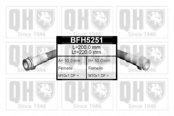 Гальмівний шланг QUINTON HAZELL BFH5251