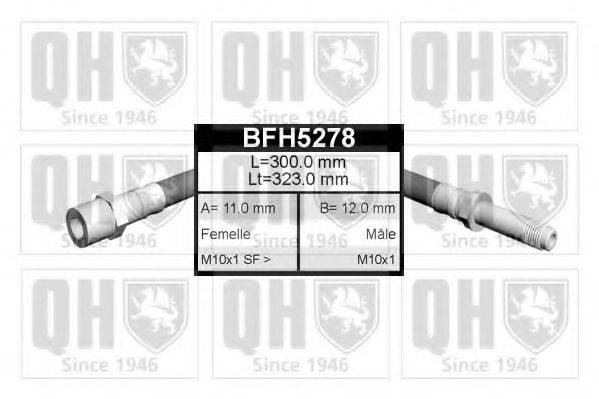QUINTON HAZELL BFH5278 Гальмівний шланг