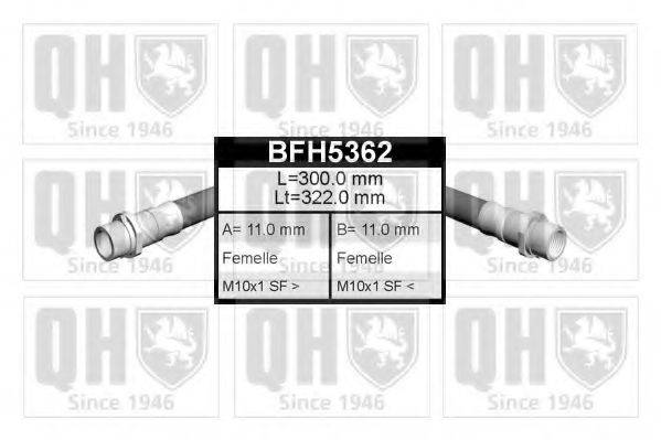 QUINTON HAZELL BFH5362 Тормозной шланг