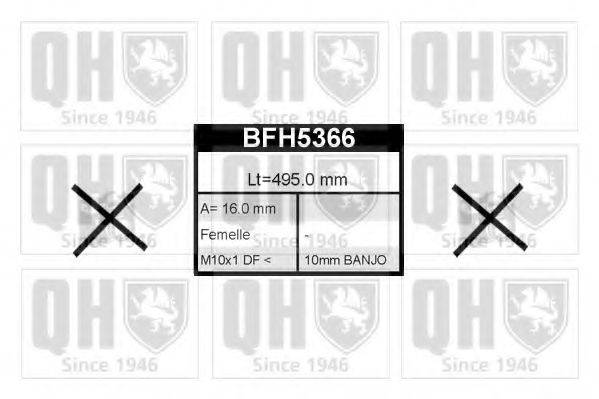 QUINTON HAZELL BFH5366 Тормозной шланг