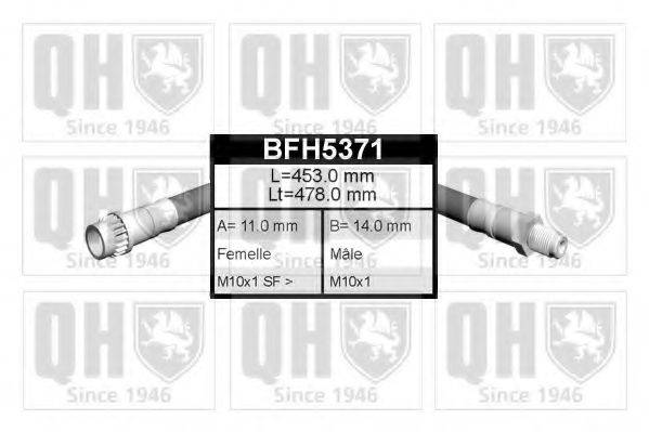 QUINTON HAZELL BFH5371 Тормозной шланг