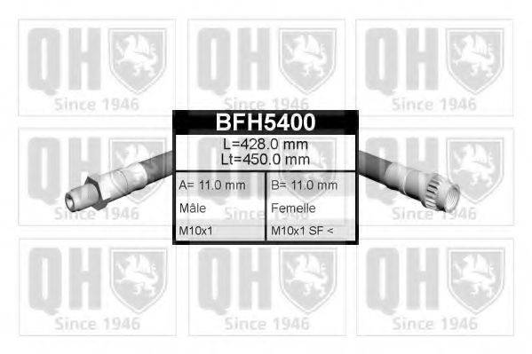 QUINTON HAZELL BFH5400 Тормозной шланг