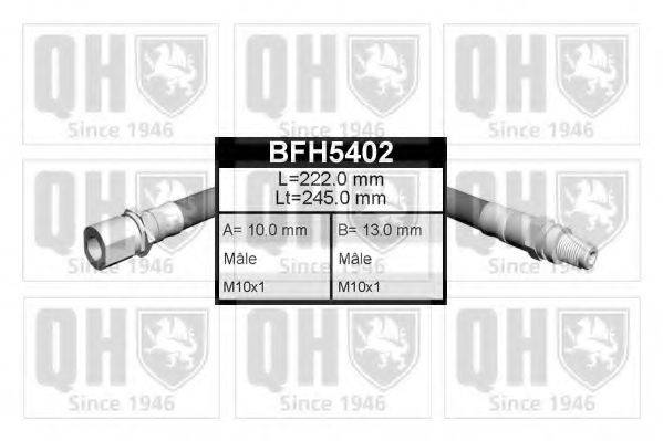 QUINTON HAZELL BFH5402 Тормозной шланг