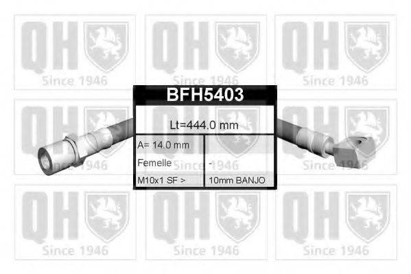 QUINTON HAZELL BFH5403 Гальмівний шланг
