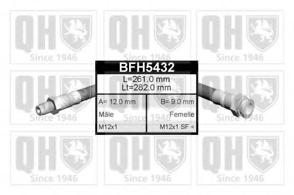 QUINTON HAZELL BFH5432 Тормозной шланг