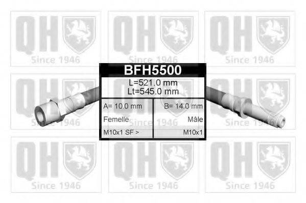 QUINTON HAZELL BFH5500 Тормозной шланг