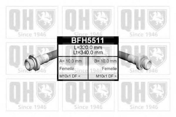 QUINTON HAZELL BFH5511 Тормозной шланг