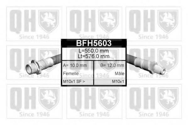 Гальмівний шланг QUINTON HAZELL BFH5603
