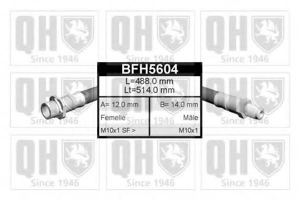 Гальмівний шланг QUINTON HAZELL BFH5604