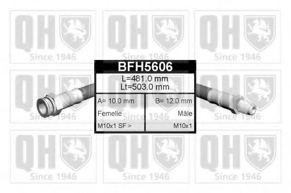 Тормозной шланг QUINTON HAZELL BFH5606