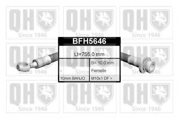 QUINTON HAZELL BFH5646 Тормозной шланг