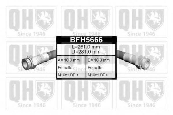 Гальмівний шланг QUINTON HAZELL BFH5666