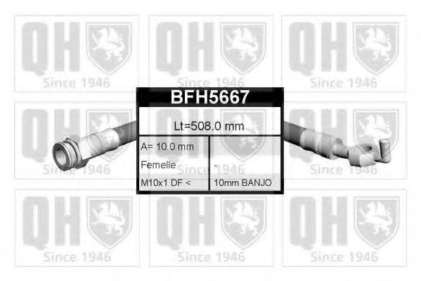 QUINTON HAZELL BFH5667 Тормозной шланг