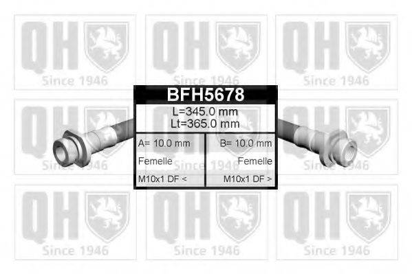 QUINTON HAZELL BFH5678 Тормозной шланг