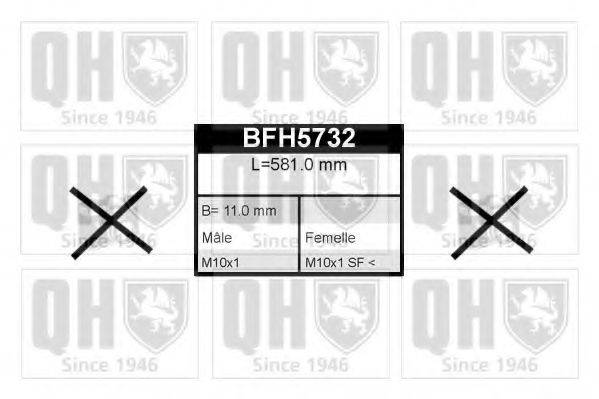 Гальмівний шланг QUINTON HAZELL BFH5732