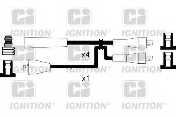 QUINTON HAZELL XC1013 Комплект дротів запалення