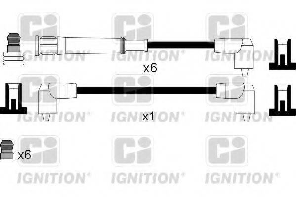 QUINTON HAZELL XC1038 Комплект дротів запалення