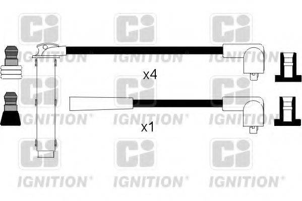 QUINTON HAZELL XC1053 Комплект дротів запалення