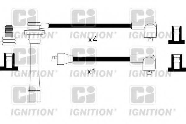 QUINTON HAZELL XC1061 Комплект дротів запалення