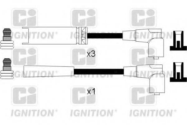 QUINTON HAZELL XC1080 Комплект проводов зажигания