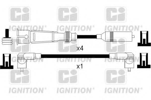 QUINTON HAZELL XC1093 Комплект дротів запалення