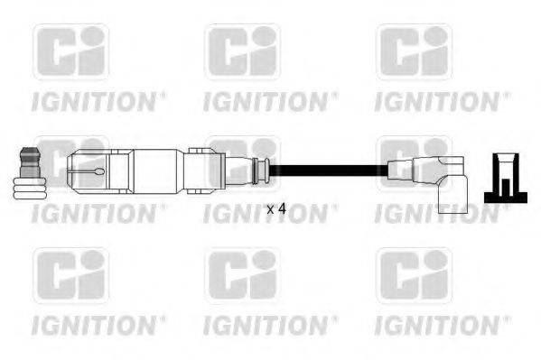 QUINTON HAZELL XC1124 Комплект дротів запалення