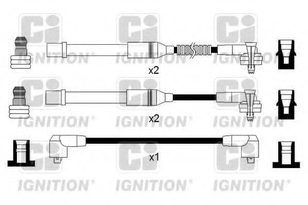 QUINTON HAZELL XC1213 Комплект дротів запалення