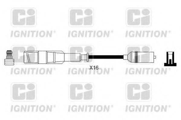 QUINTON HAZELL XC1225 Комплект проводов зажигания