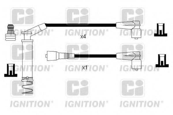QUINTON HAZELL XC1236 Комплект дротів запалення