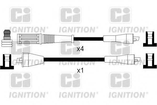 QUINTON HAZELL XC201 Комплект дротів запалення