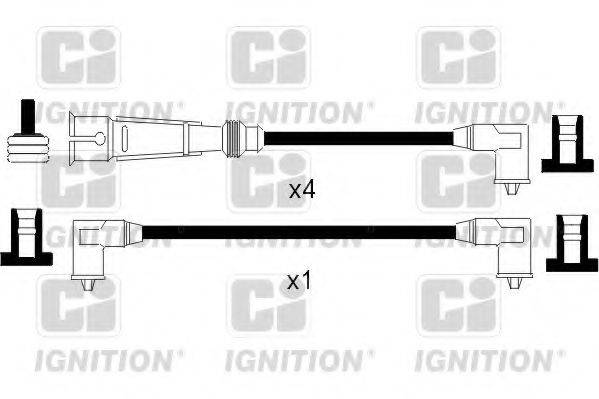 QUINTON HAZELL XC225 Комплект дротів запалення