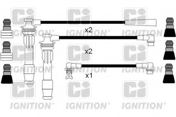 QUINTON HAZELL XC306 Комплект дротів запалення