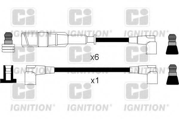 QUINTON HAZELL XC462 Комплект дротів запалення