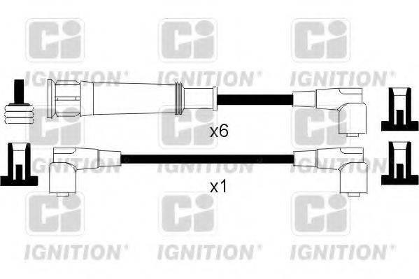 QUINTON HAZELL XC467 Комплект дротів запалення