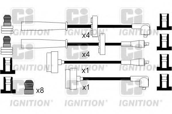 QUINTON HAZELL XC527 Комплект дротів запалення