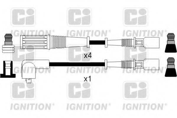 QUINTON HAZELL XC535 Комплект проводов зажигания