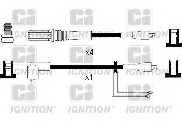 QUINTON HAZELL XC543 Комплект дротів запалення