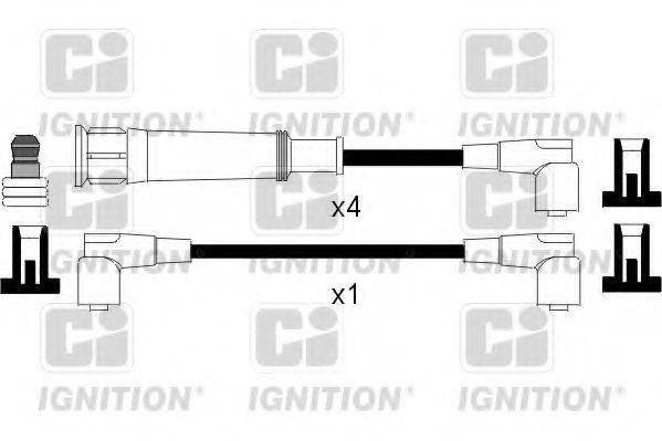 QUINTON HAZELL XC561 Комплект дротів запалення